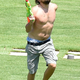 leonardo dicaprio water gun